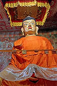 Ladakh - statues inside Tikse gompa 